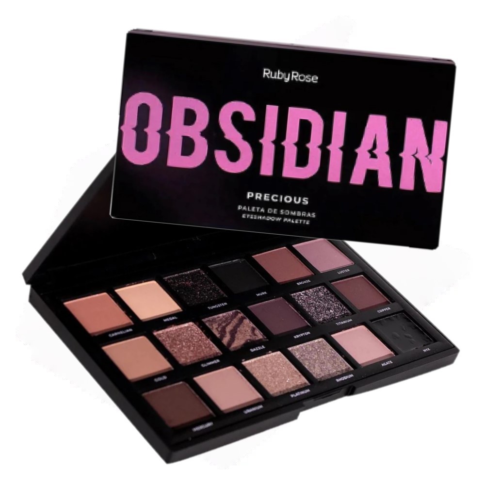 Ruby Rose Paleta De Sombras Obsidian Precious HB2601 Distribuidora Ruby Rose Paleta De Sombras Obsidian Precious HB2601 Distribuidora