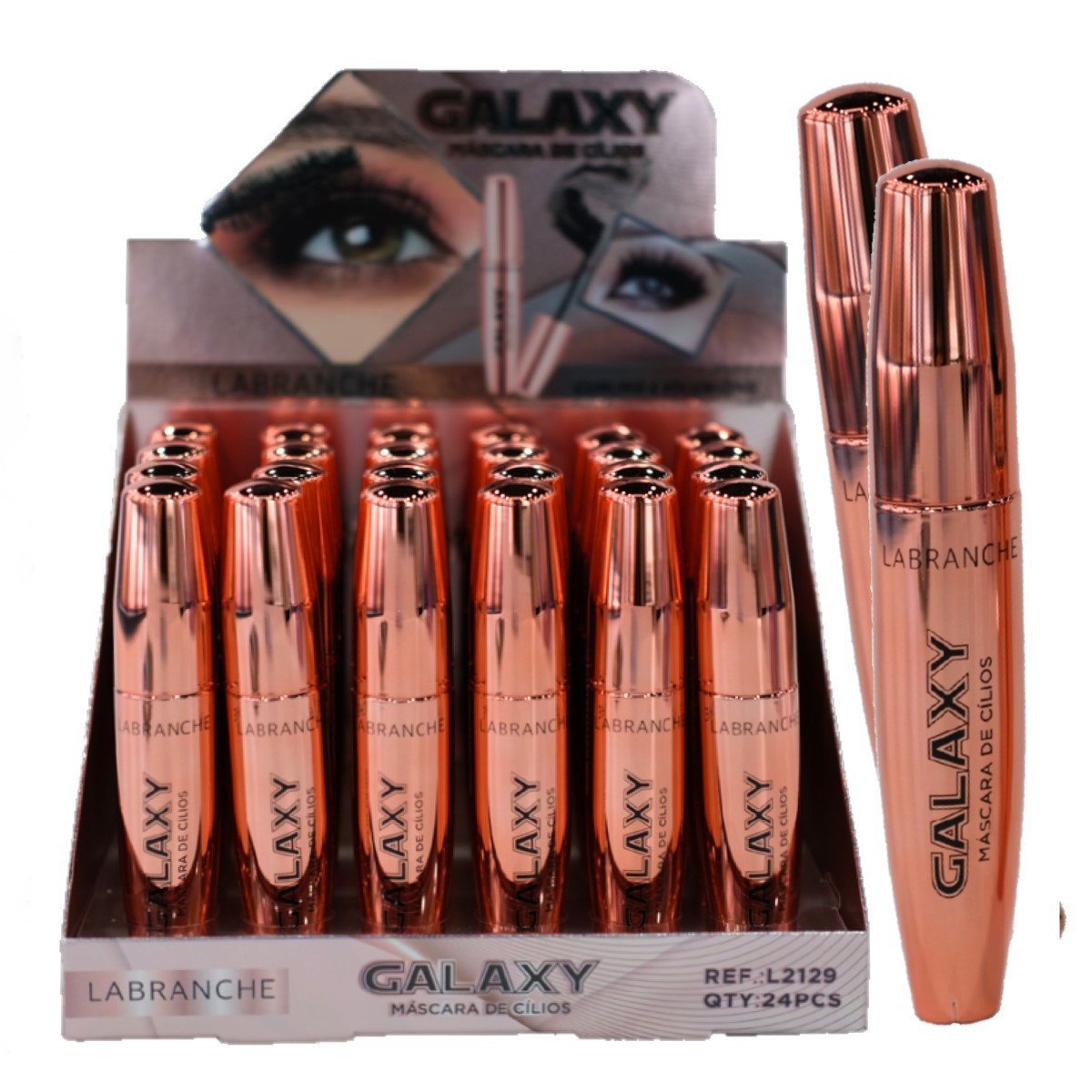 Labranche - Mascara de Cilios Galaxy L2129 - 6 Und - Distribuidora