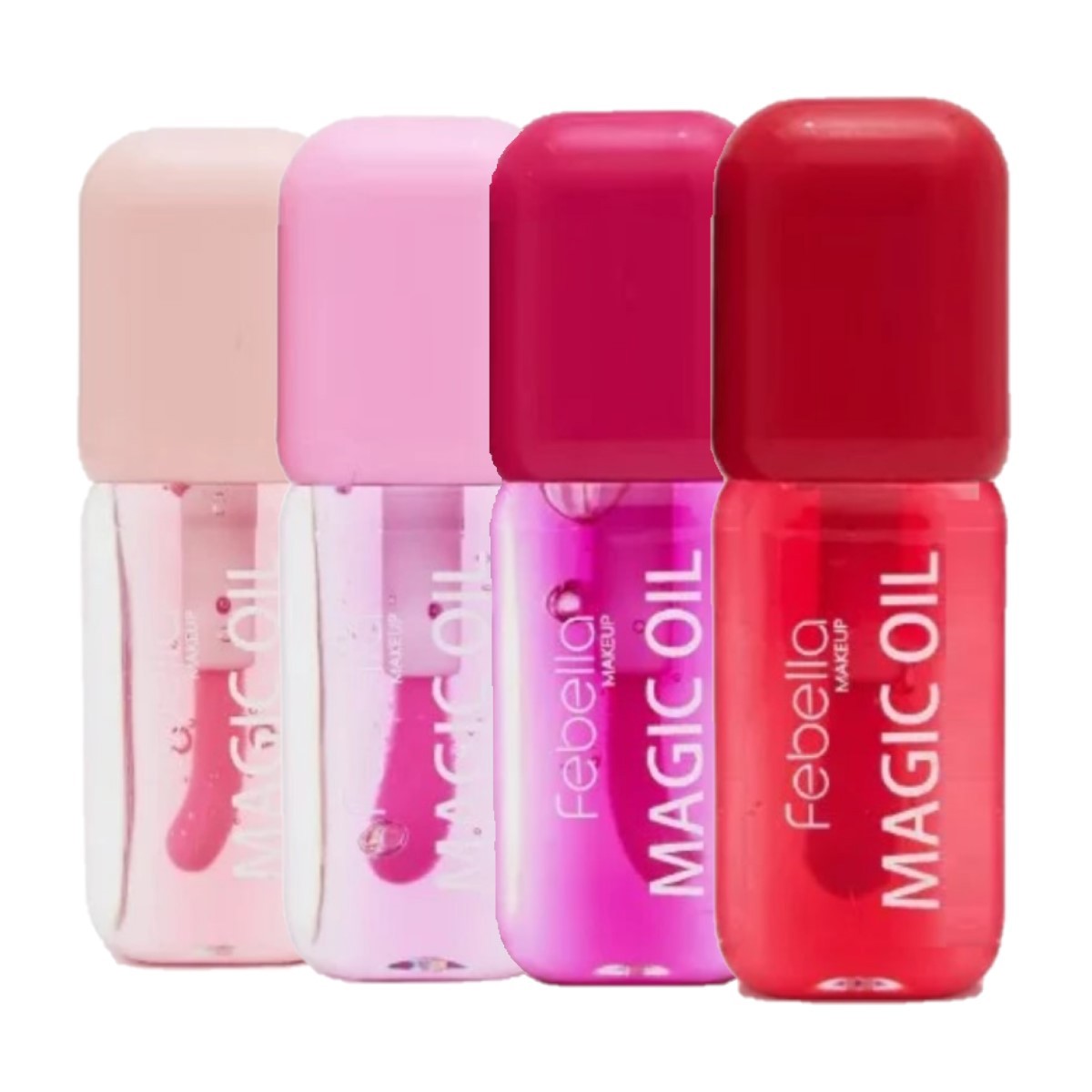 CHAPELLE ROUGE ピュアエジプトオイル 10ml Febella - Lip Oil Magic LG40526 - 4 Und - Distribuidora JCF