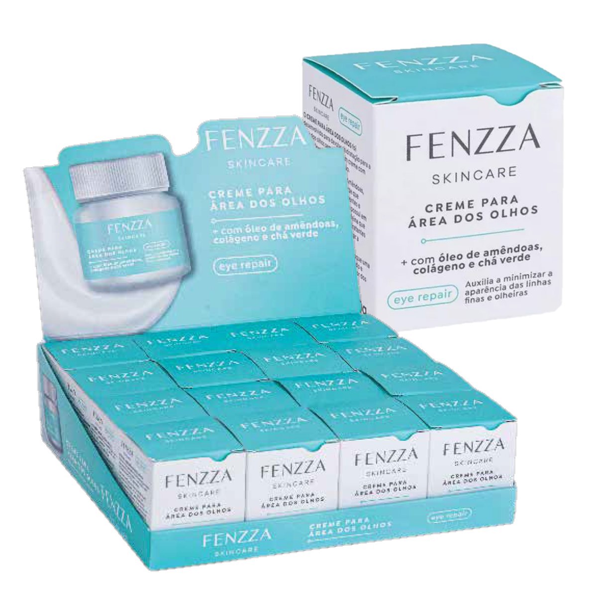 Fenzza - Creme para Area dos Olhos Colageno FZ17001 - 16 Und