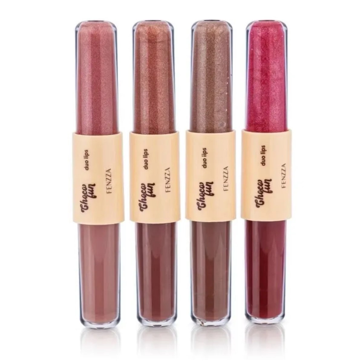 Fenzza - Duo Lips Choco Batom e Gloss FZ20096 - 4 Und