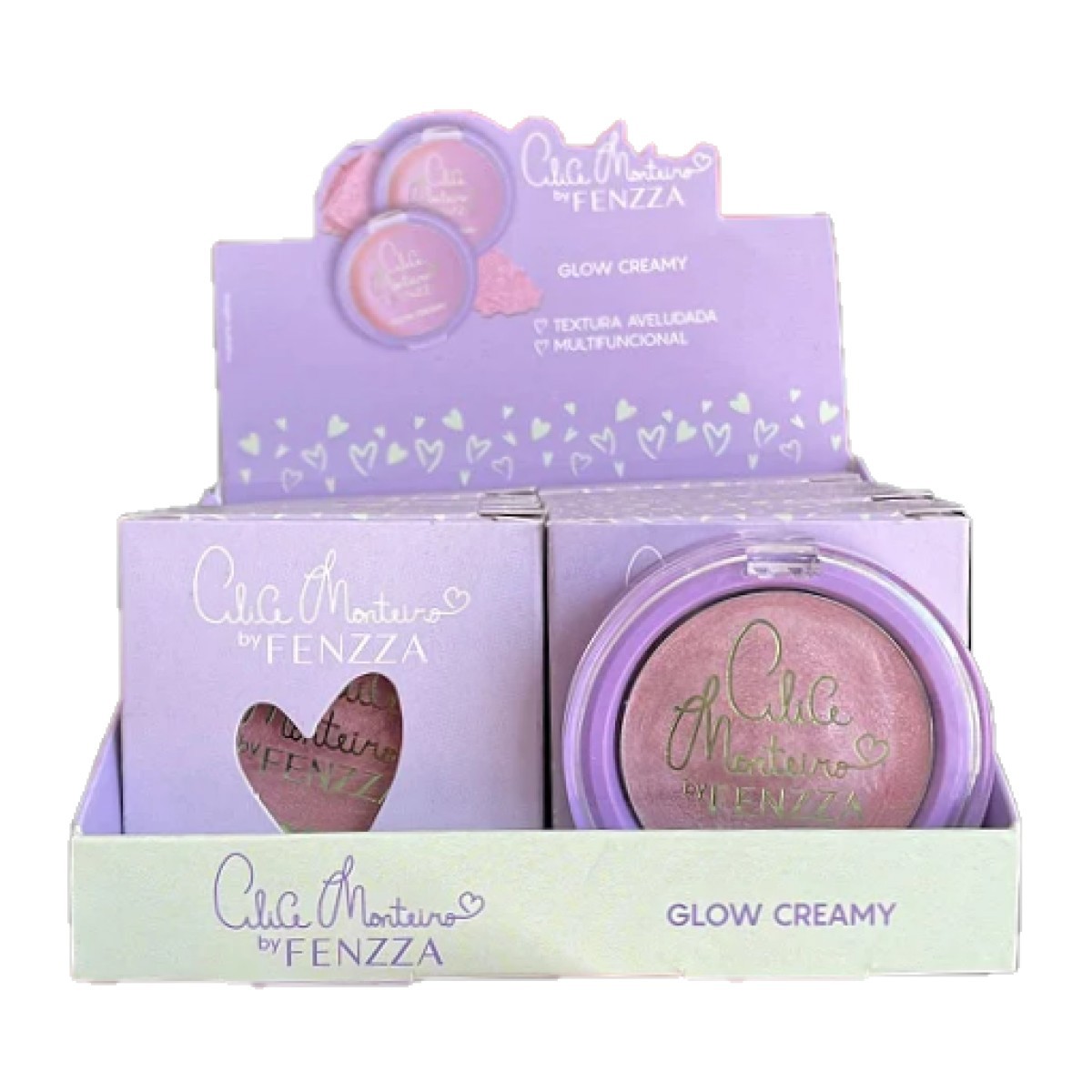 Fenzza - Iluminador Glow Creamy Alice FZ30035 - 12 Und ( Validade