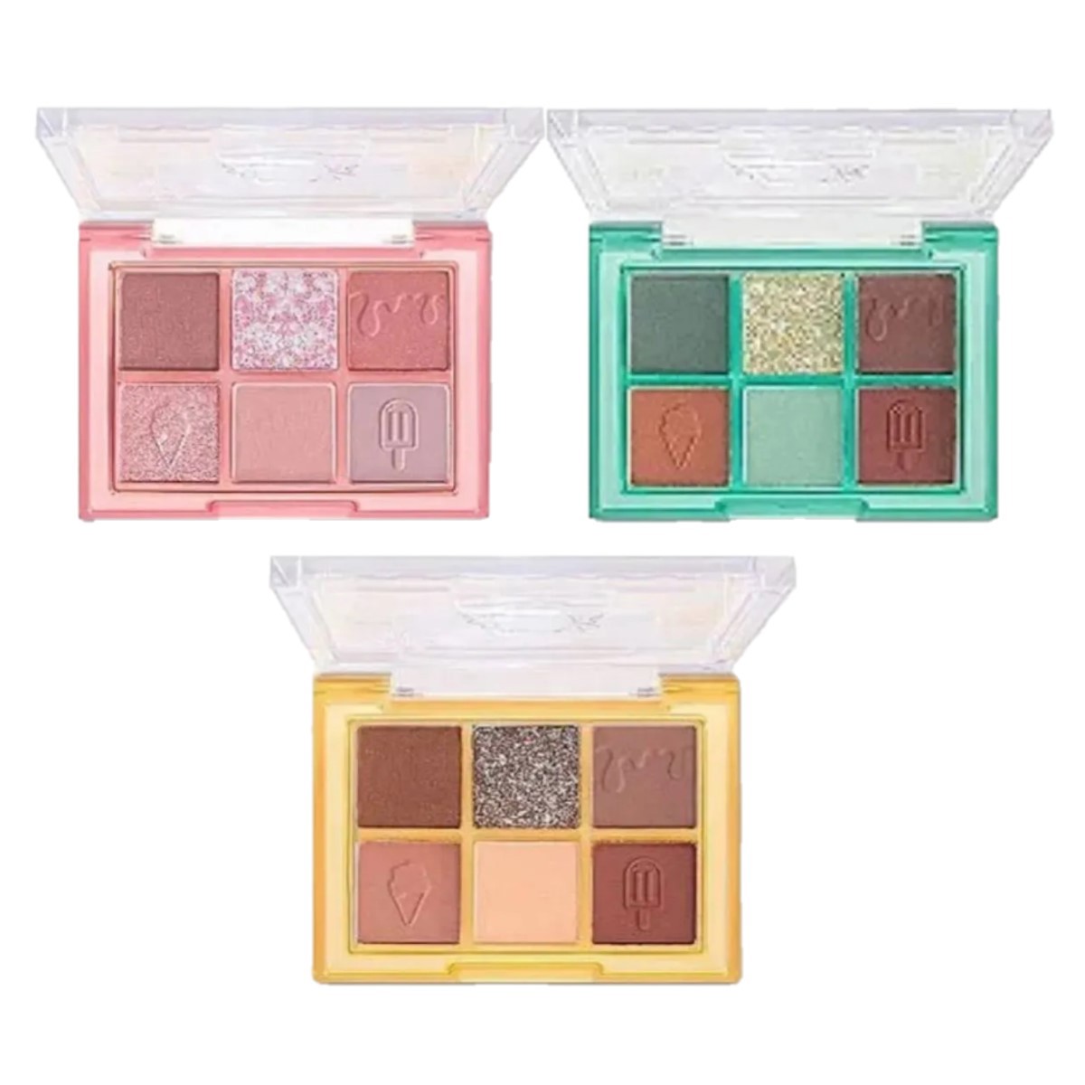 City Girls - Paleta de Sombras Ice Cream Sorvete - 6 Und