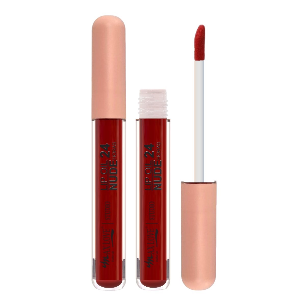Max Love - Lip Oil Nude 24 Horas 806 - Distribuidora JCF