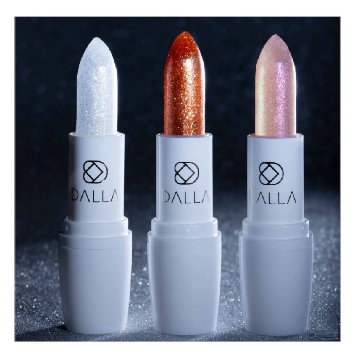 Dalla - Lip Balm Unique Shine Glitter DL0911 (VAL: 07/2026