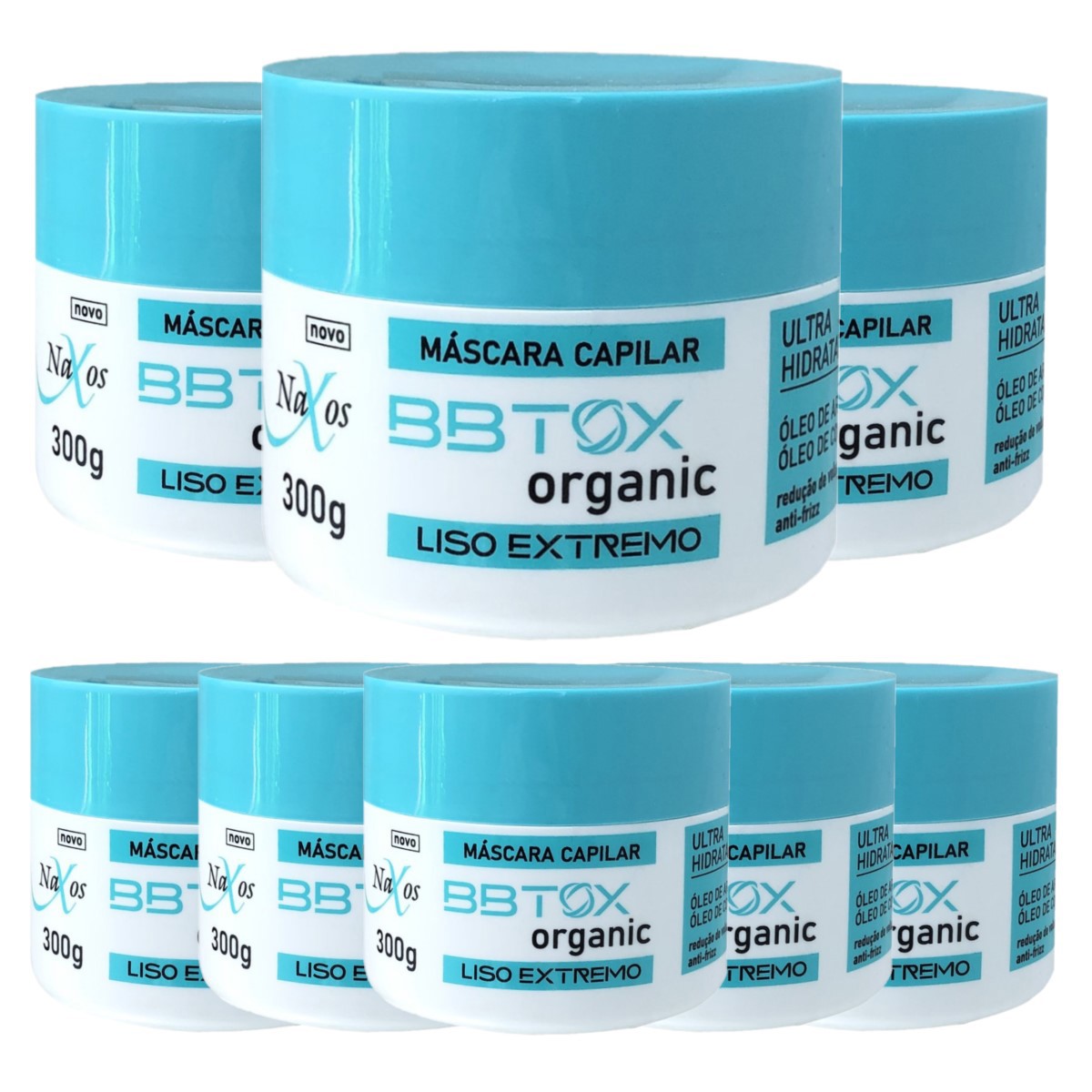 Naxos - Mascara Capilar BBtox Organic Liso Extremo - Distribuidora