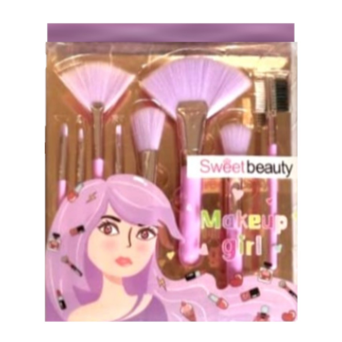 Hello Mini - Kit com 8 Pinceis BKT 476 - 1 Kit Sortido