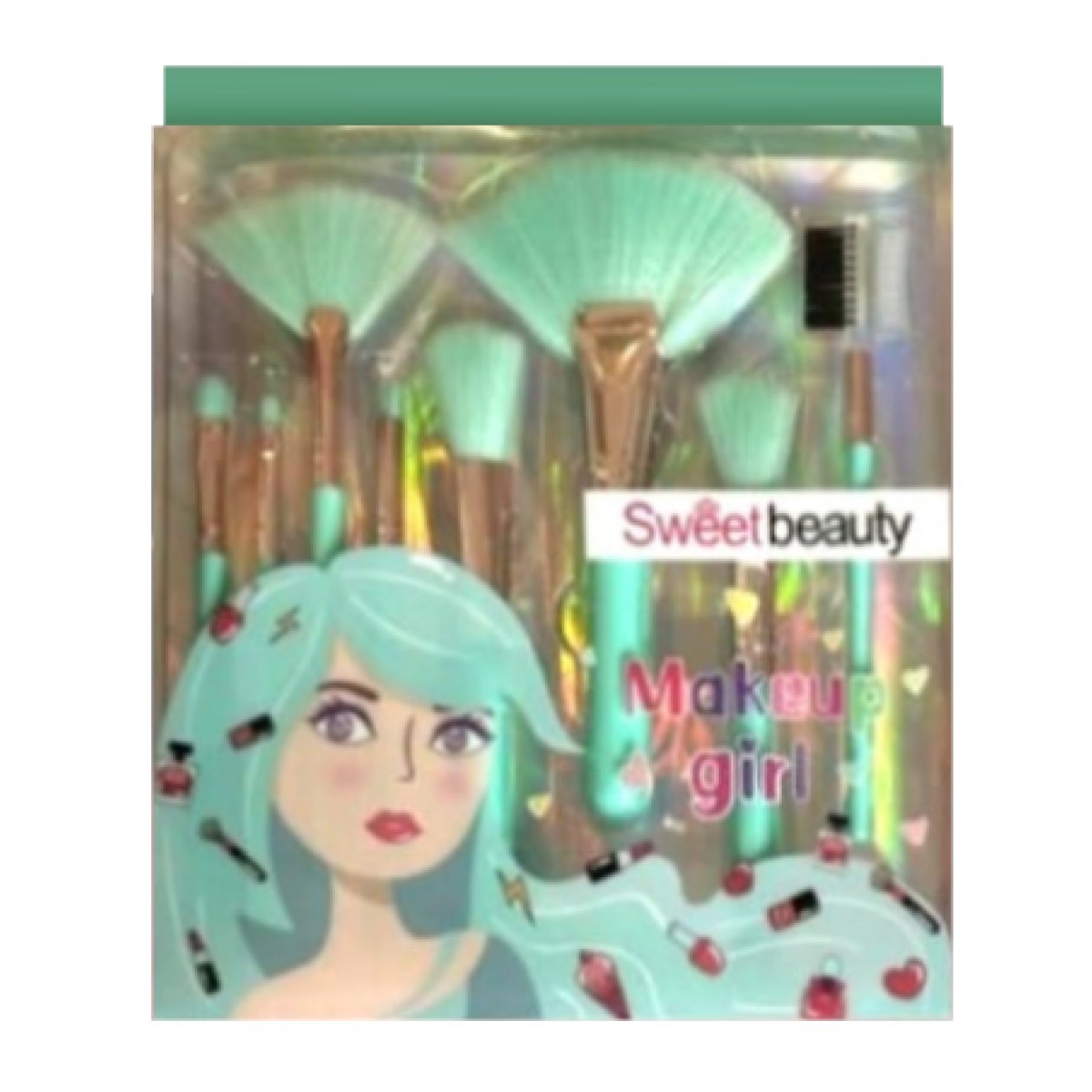 Hello Mini - Kit com 8 Pinceis BKT 476 - 1 Kit Sortido