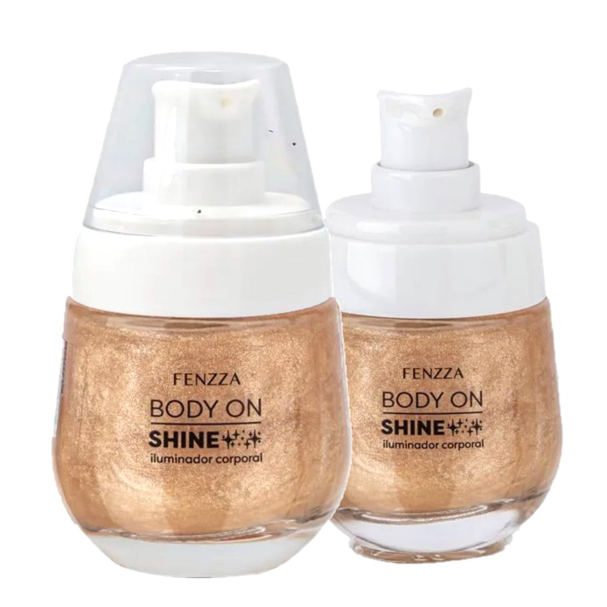 Fenzza - Iluminador Corporal Liquido Pump FZ30040 - 4 Und