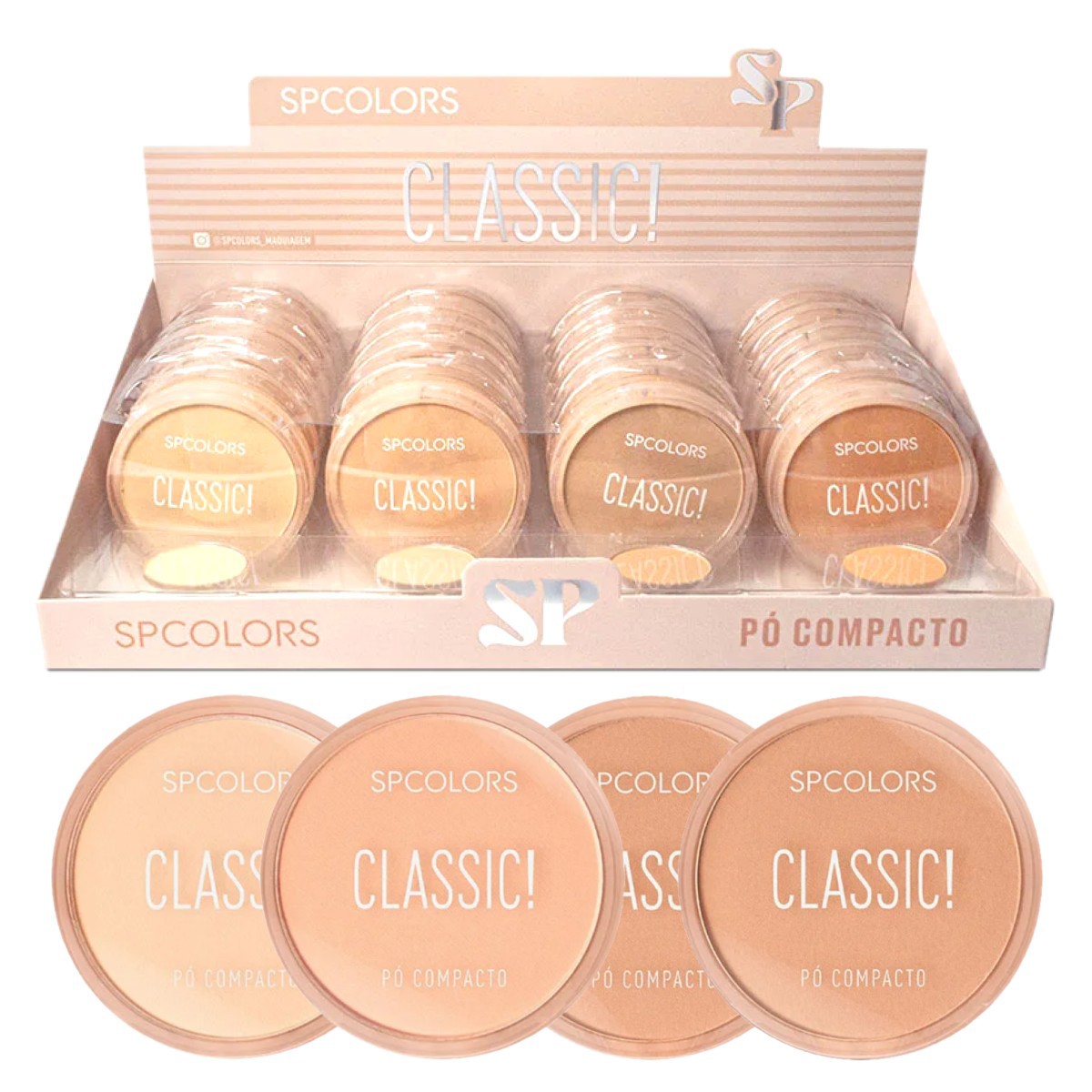 Sp Color SP Colors - Po Compacto Classic SP110 - 24 Und - Distribuidora JCF ...