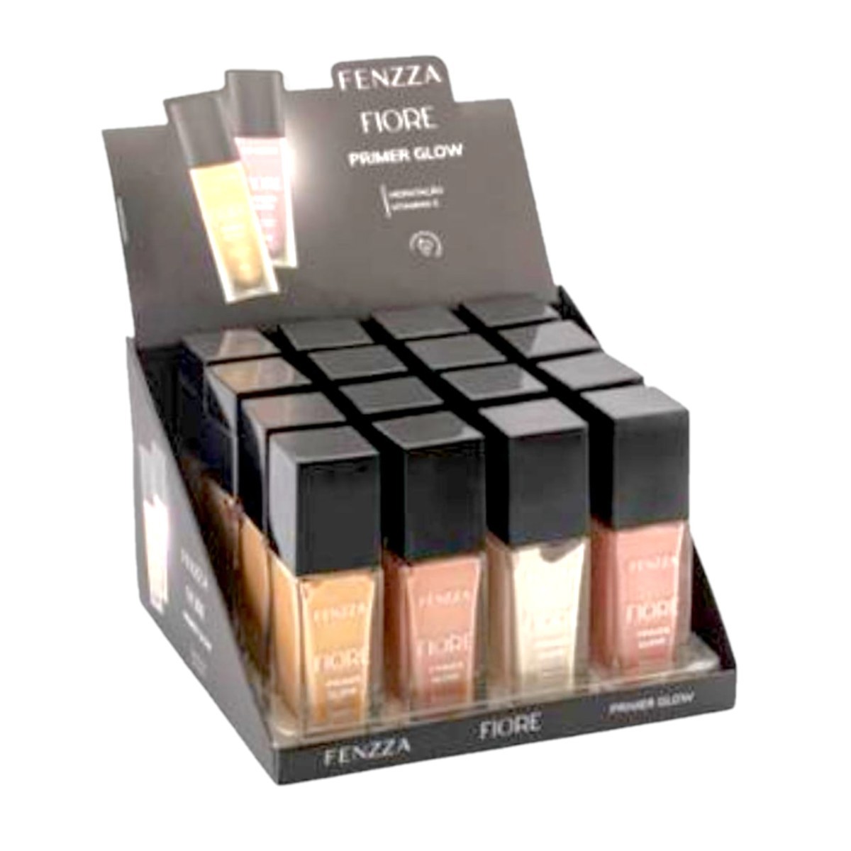 Fenzza - Primer Glow Fiore FZ33038 - 16 Und - Distribuidora JCF