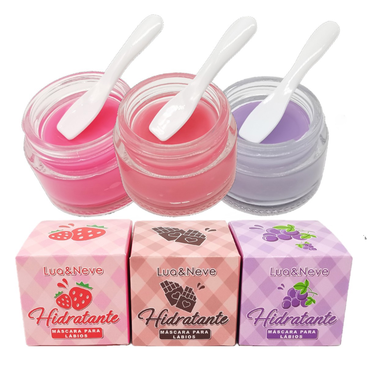 Lua e Neve - Mascara Hidratante Labial LN02517 - 24 Und