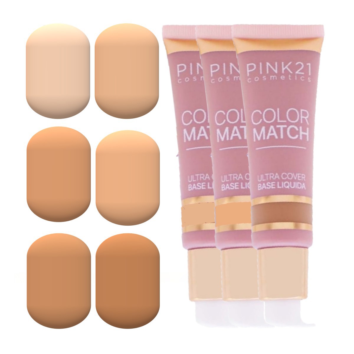 Pink 21 - Base Color Match Pump CS4661 - 6 Und