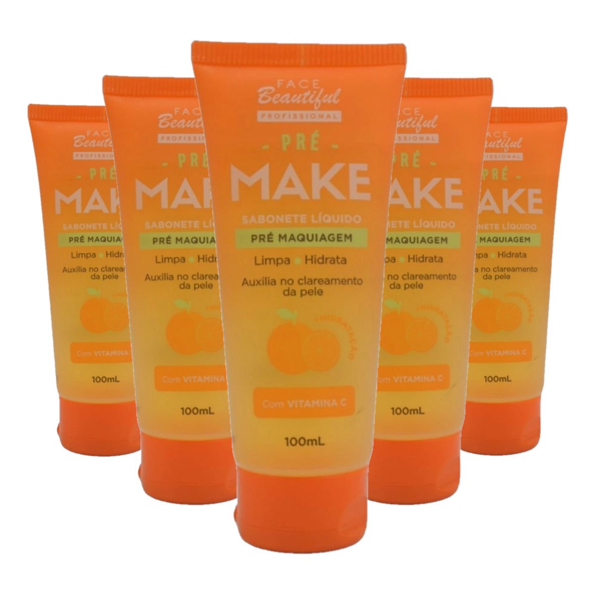 Face Beautiful - Sabonete Pre Make Vitamina C FB304