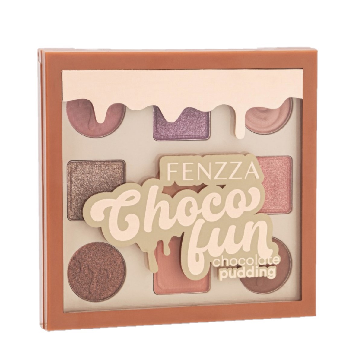 Fenzza - Paleta de Sombras Choco Fun FZ10090 - CHOCOLATE