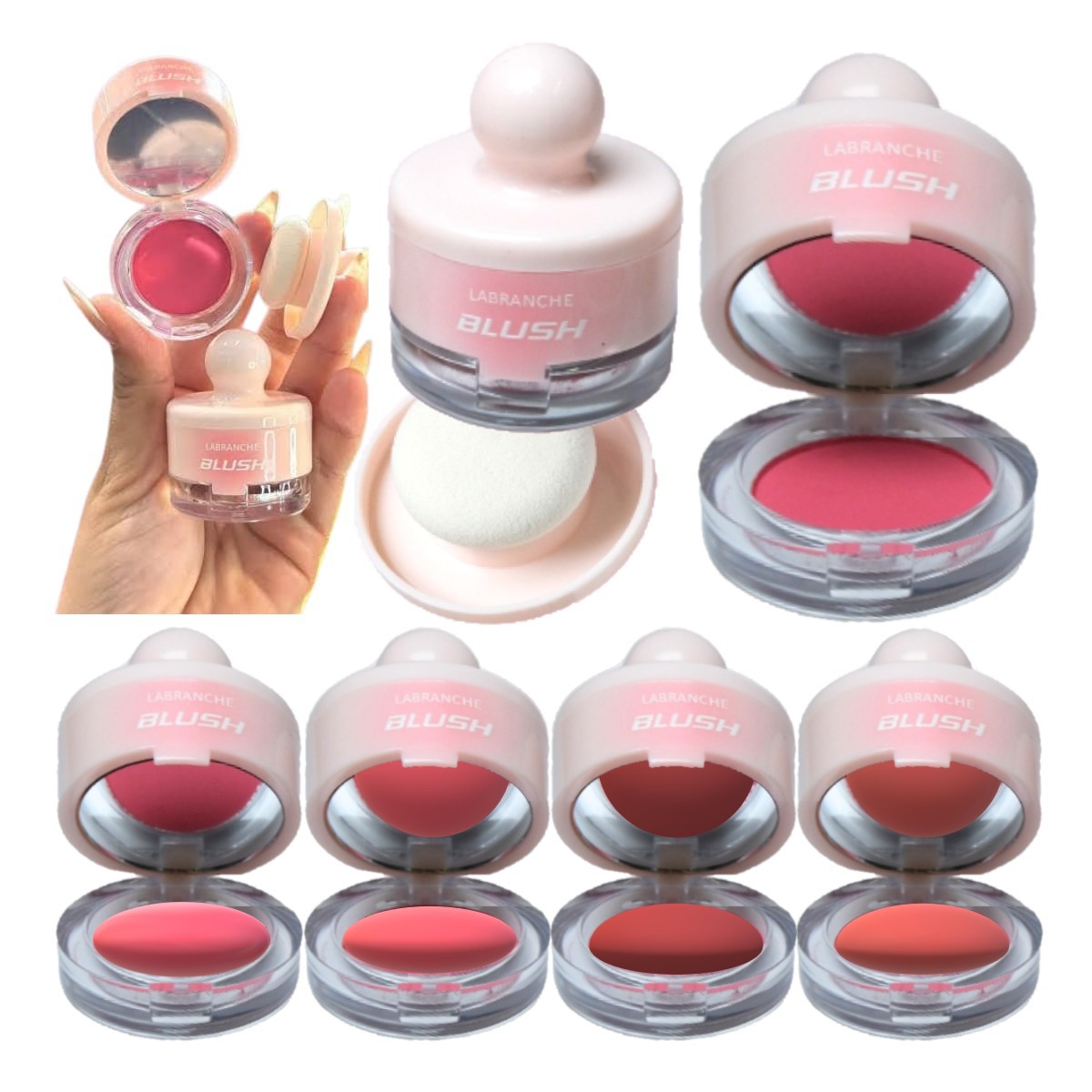 Labranche - Blush com Aplicador e Espelho LA1200 - Box C/12 ...