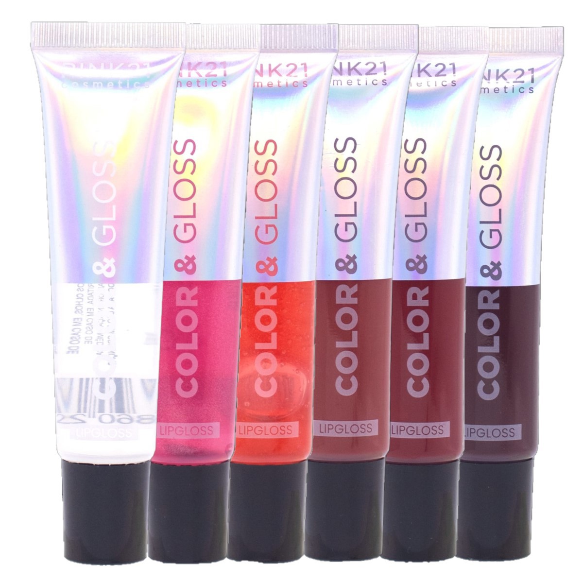 Pink 21 - Lip Gloss Color CS4507 - 6 Und - Distribuidora JCF