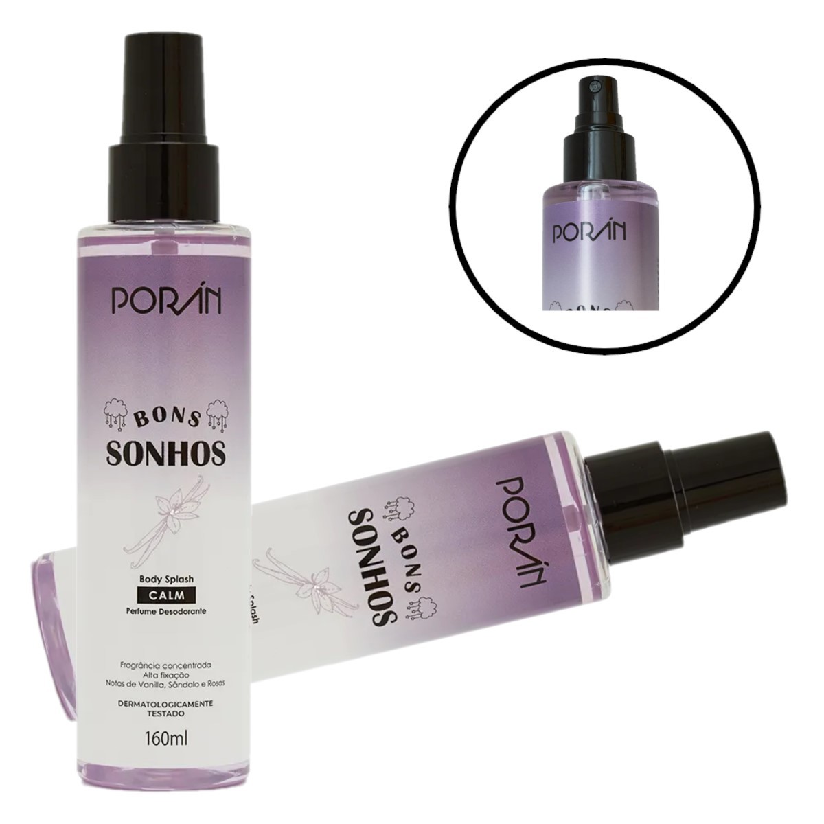 C'BON クールスキンローション 130mL＋クールジェル30ml Poran - Body Splash Bons Sonhos PR321 CALM - Distribuidora JCF