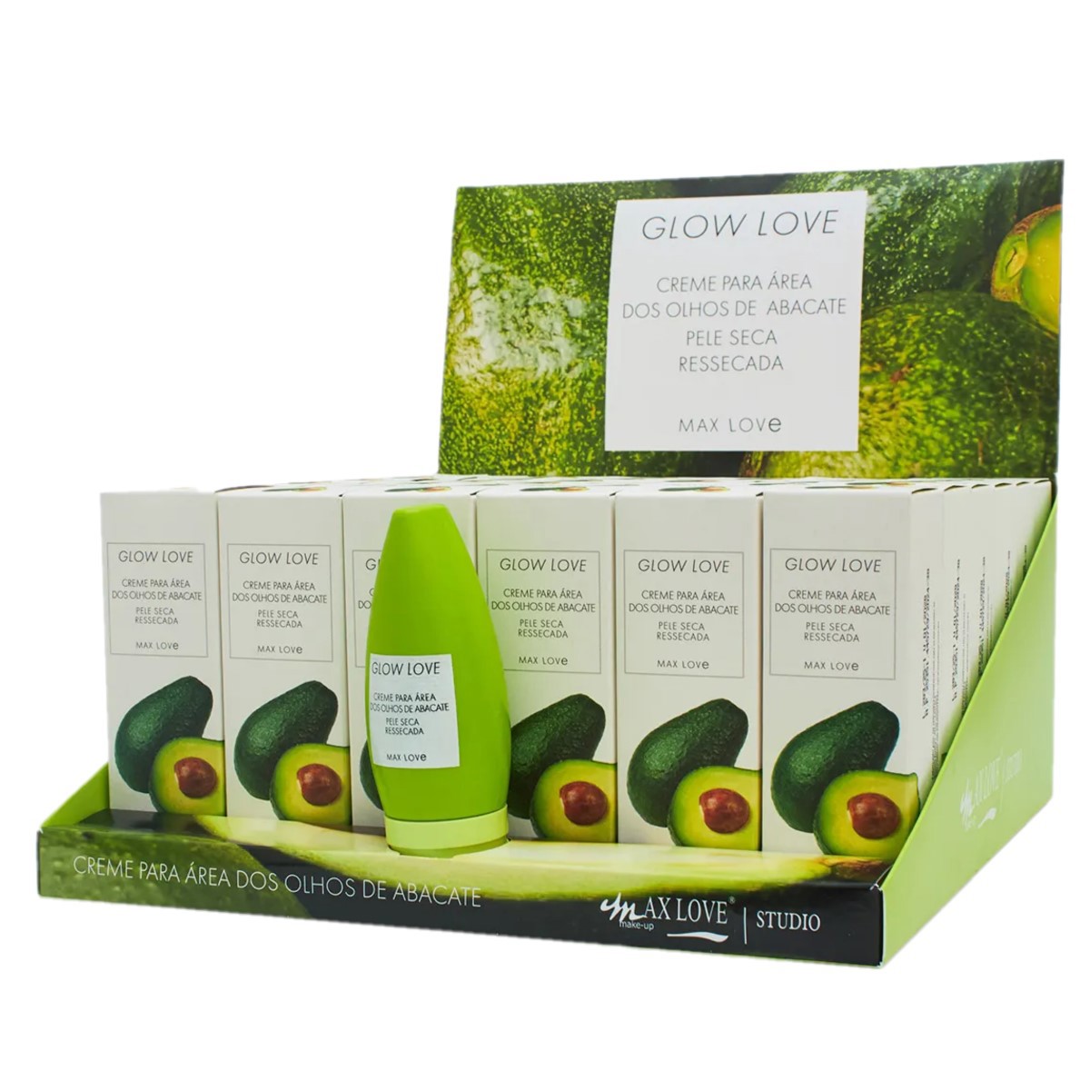 Max Love - Creme Para Area dos Olhos Abacate - Distribuidora JCF