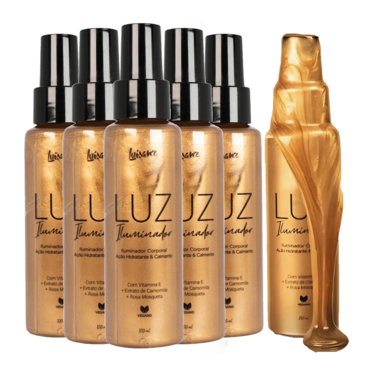 Luisance - Iluminador Corporal Bronze L5308 - 06 Unid