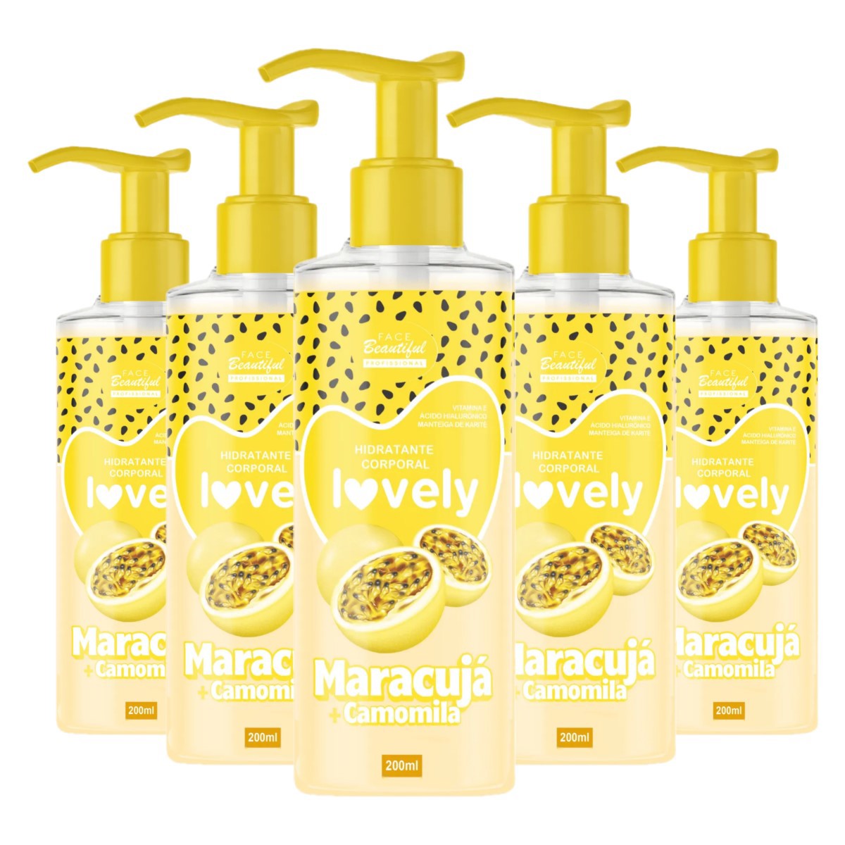 Face Beautiful - Hidratante Maracuja e Camomila Vegano FB489