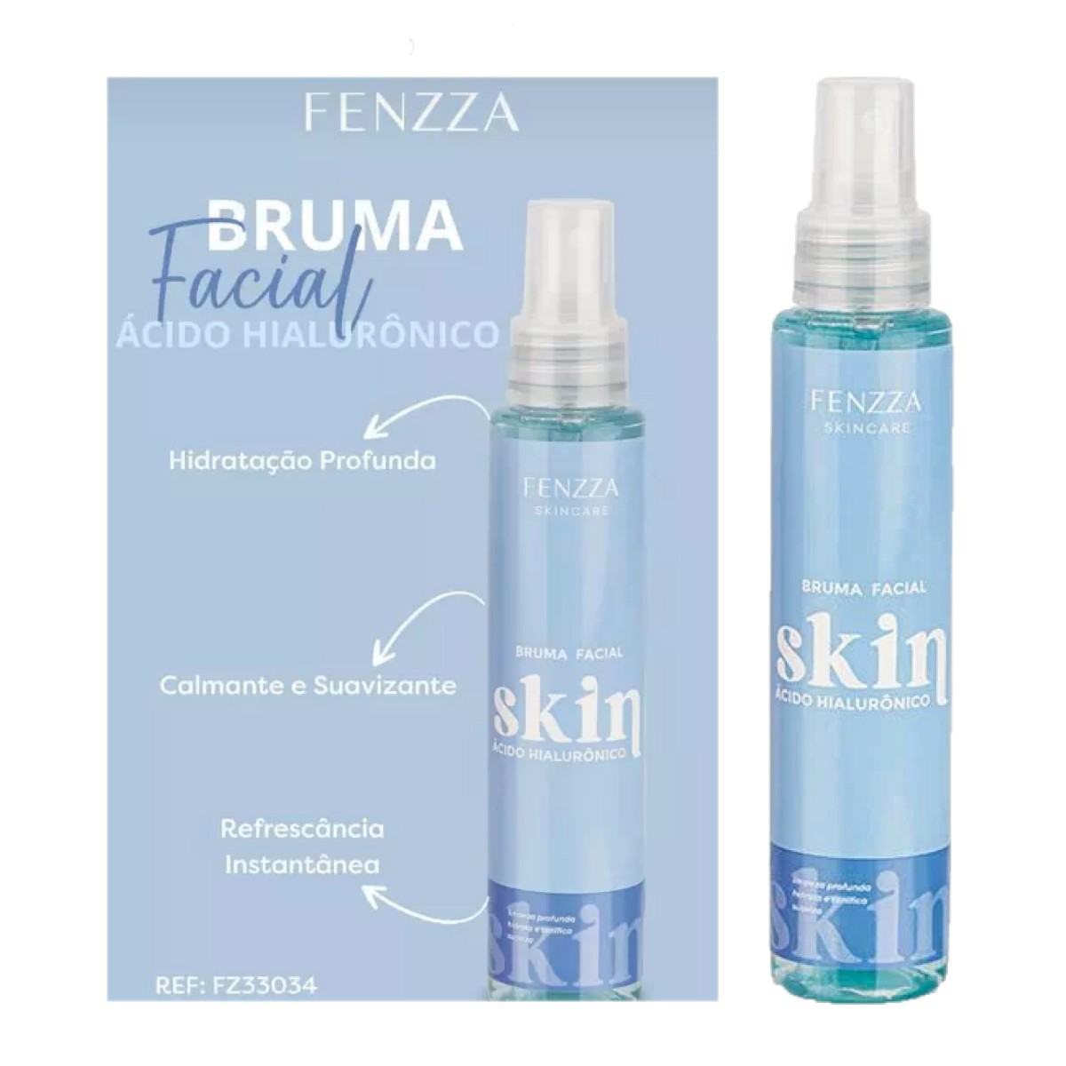 Fenzza - Bruma Skin Acido Hialuronico Vegano FZ33034 ( Validade