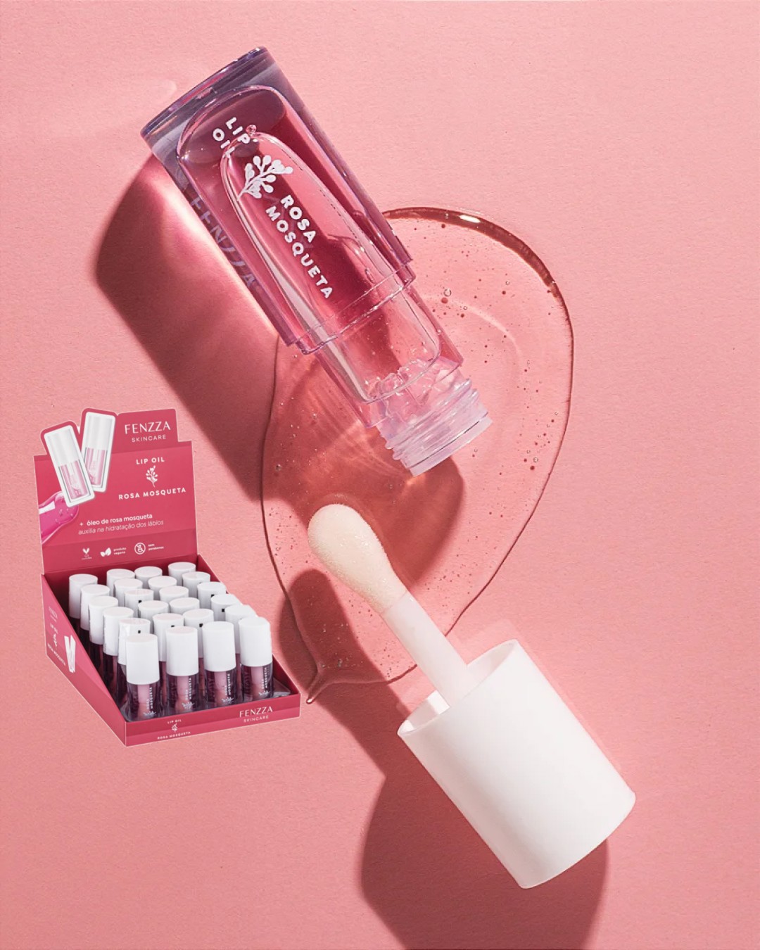 Fenzza - Lip Oil Rosa Mosqueta Bomber FZ23017 - 24 Und