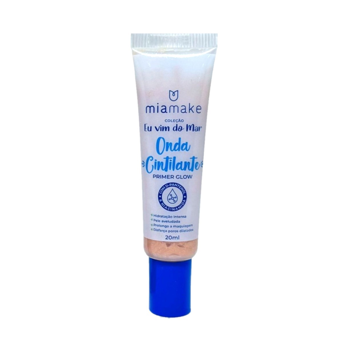 Mia Make - Primer Glow hidratante Disfarça Poros 482 - 6 Und