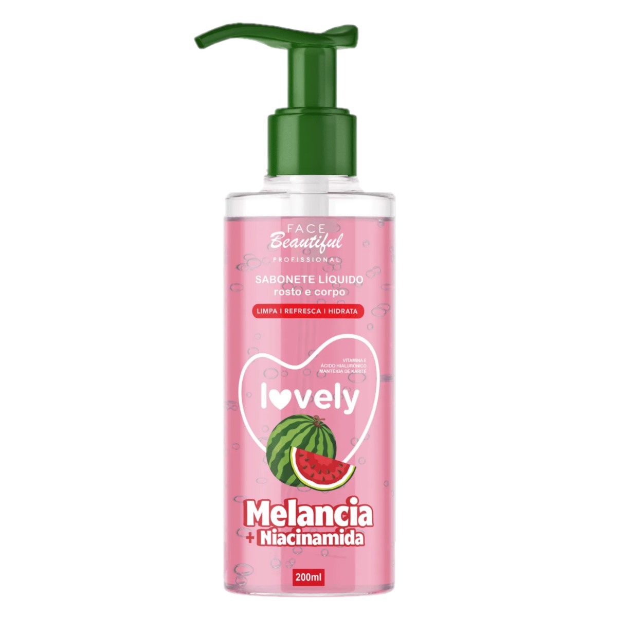 Face Beautiful - Sabonete Melancia Vegano FB479 - 12 Und