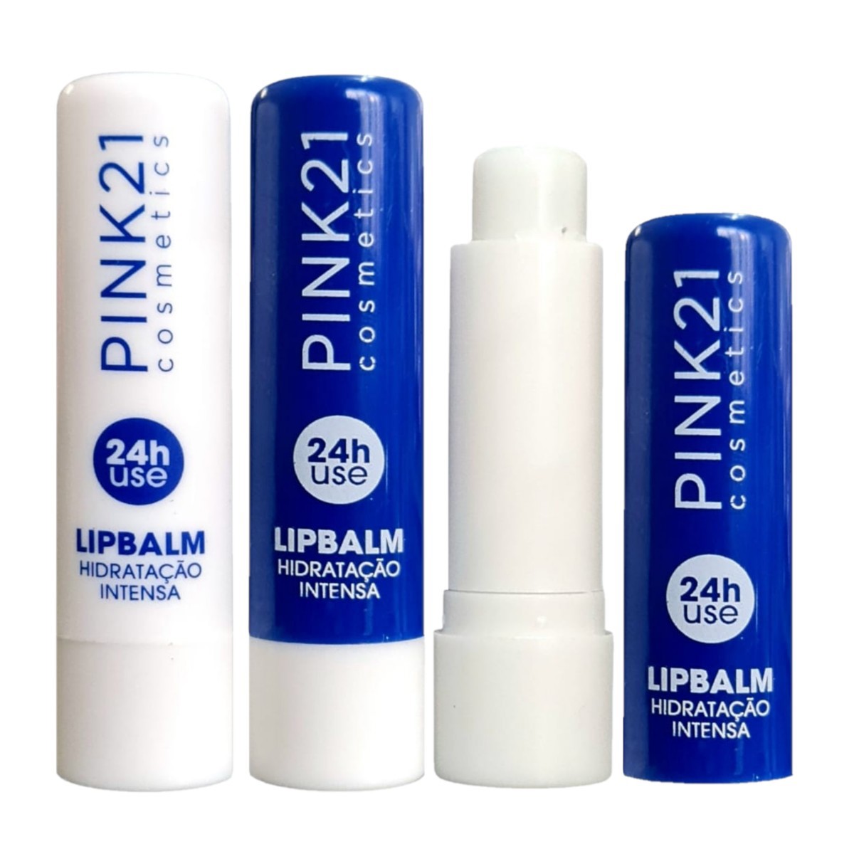 Pink 21 - Lip Balm Hidratação Intensa Use 24H CS5564 - 24 Un