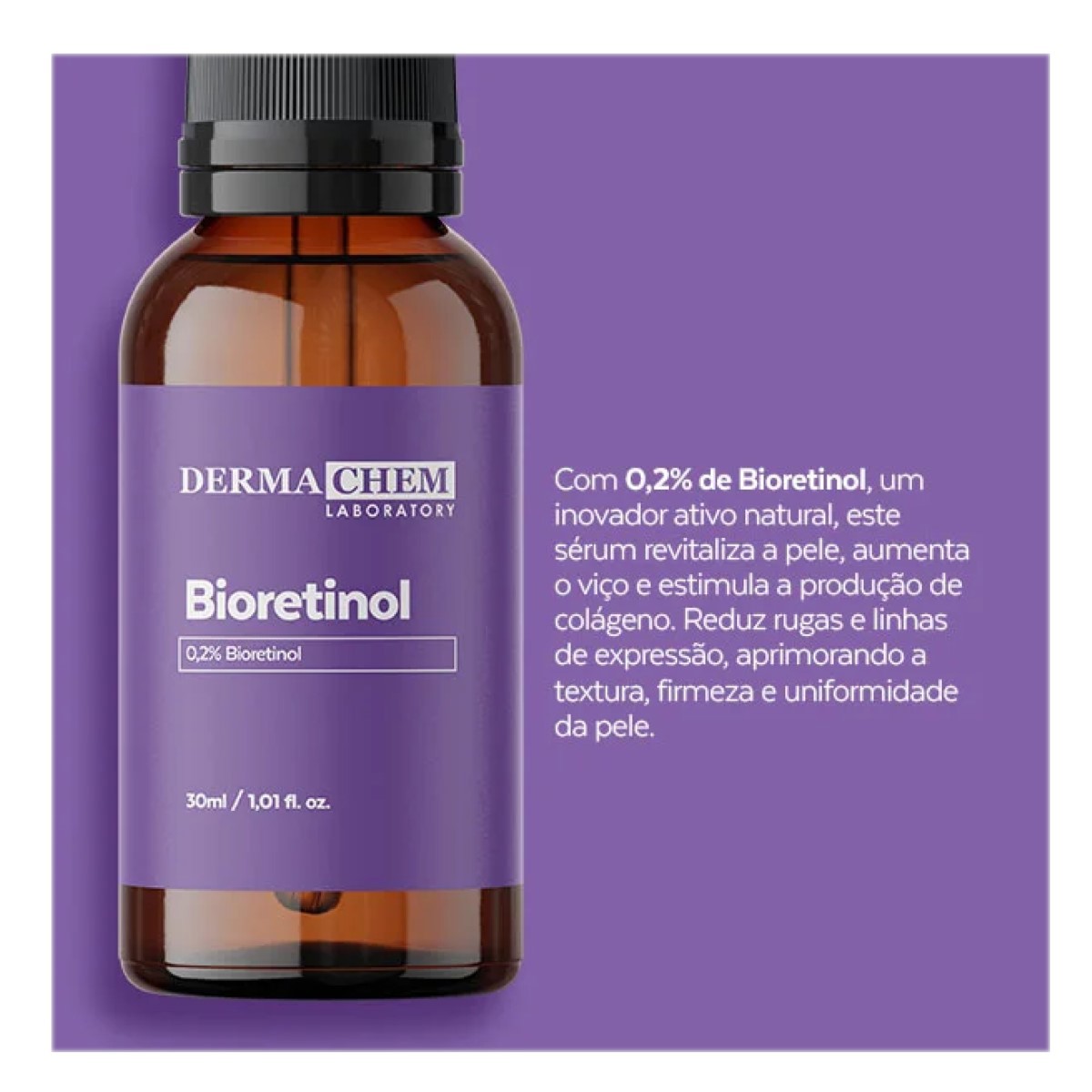 Dermachem - Serum Bioretinol Reduz Rugas - Distribuidora JCF