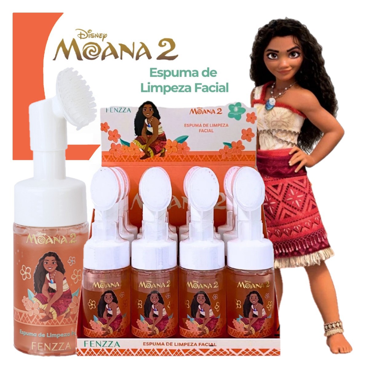 Fenzza - Espuma de Limpeza Facial Moana DIS150 - Distribuidora JCF