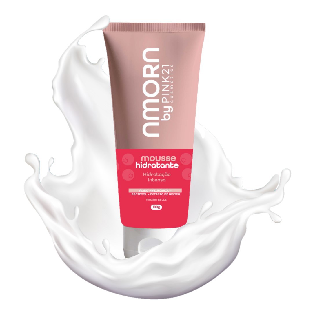 Pink 21 - Mousse Hidratante Amora Belle PK1030 - 06 Und