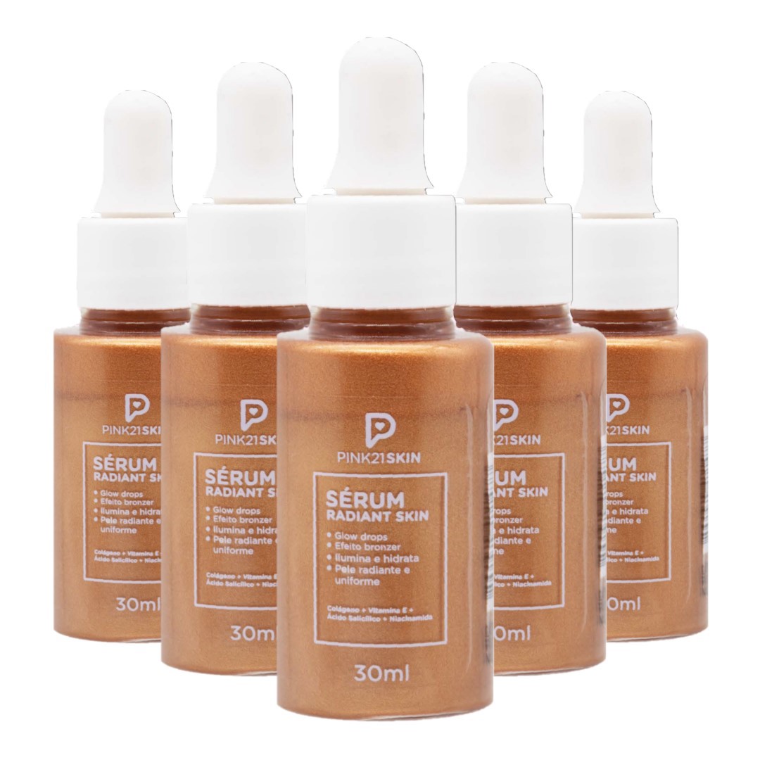 Pink 21 - Serum Radiant Skin PK1011 - Distribuidora JCF: Maquiagem