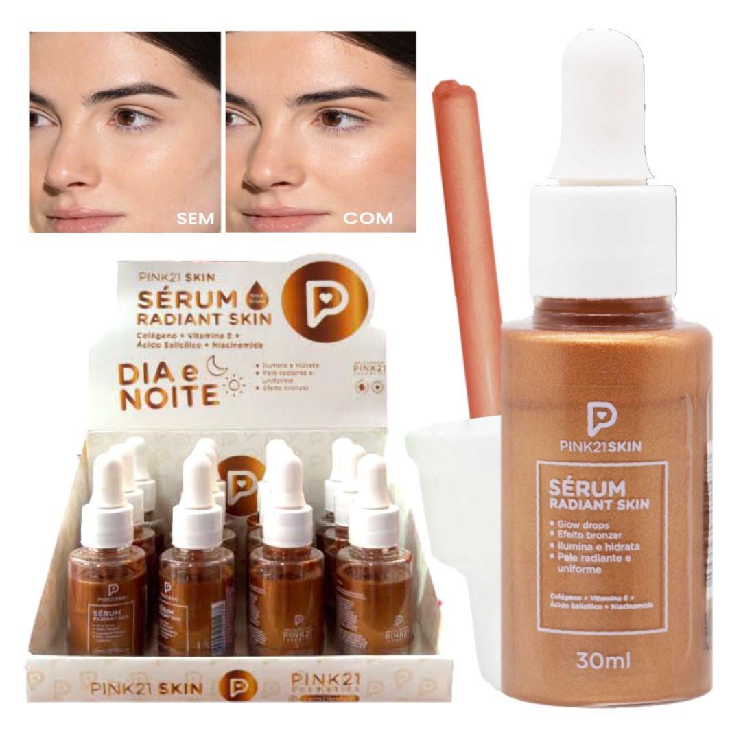 Pico　Serment Prestige P.A.P. Serum Pink 21 - Serum Radiant Skin PK1011 - Distribuidora JCF: Maquiagem