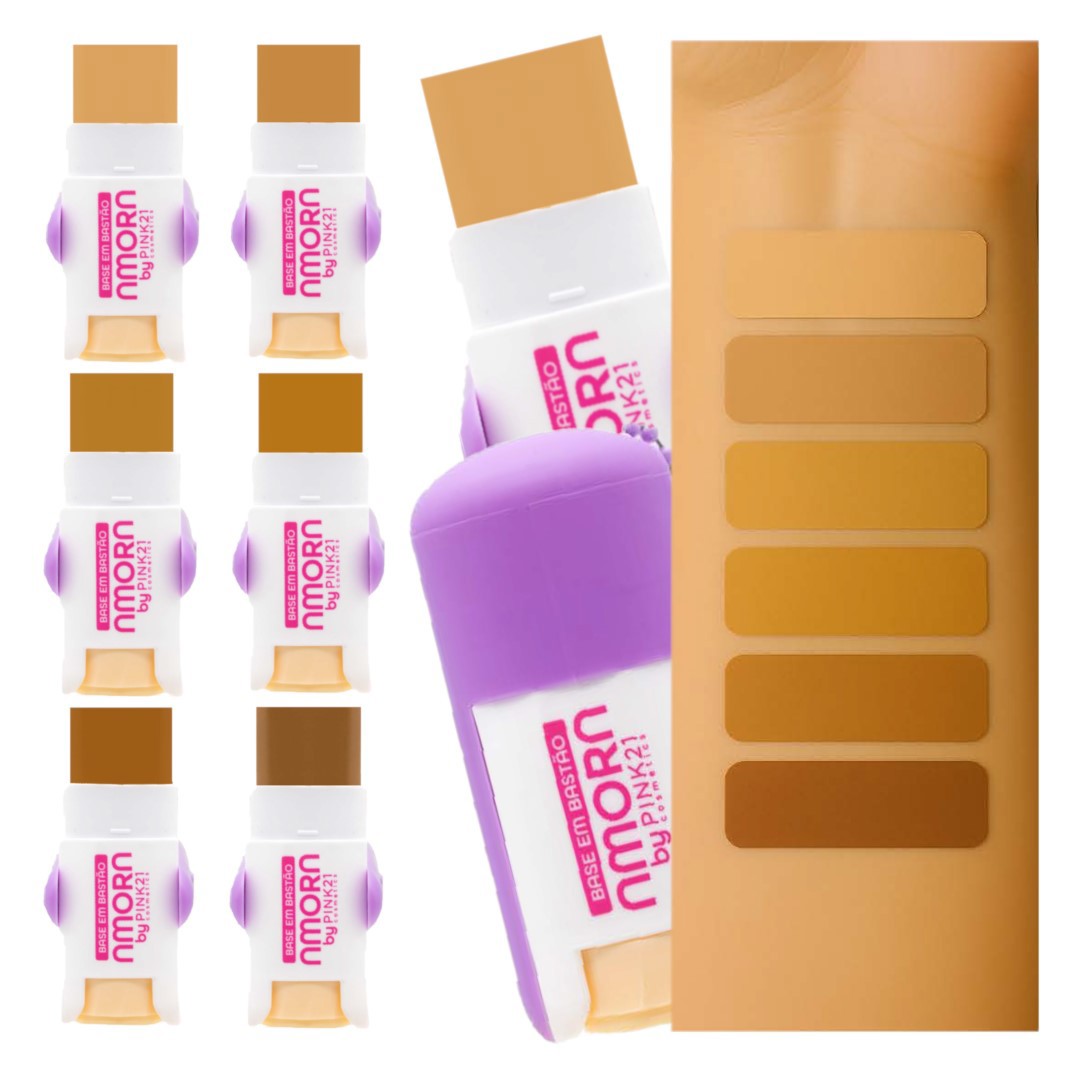 Pink21 - Base em Bastão Amora CS6382 - Cor 06 - Distribuidora JCF