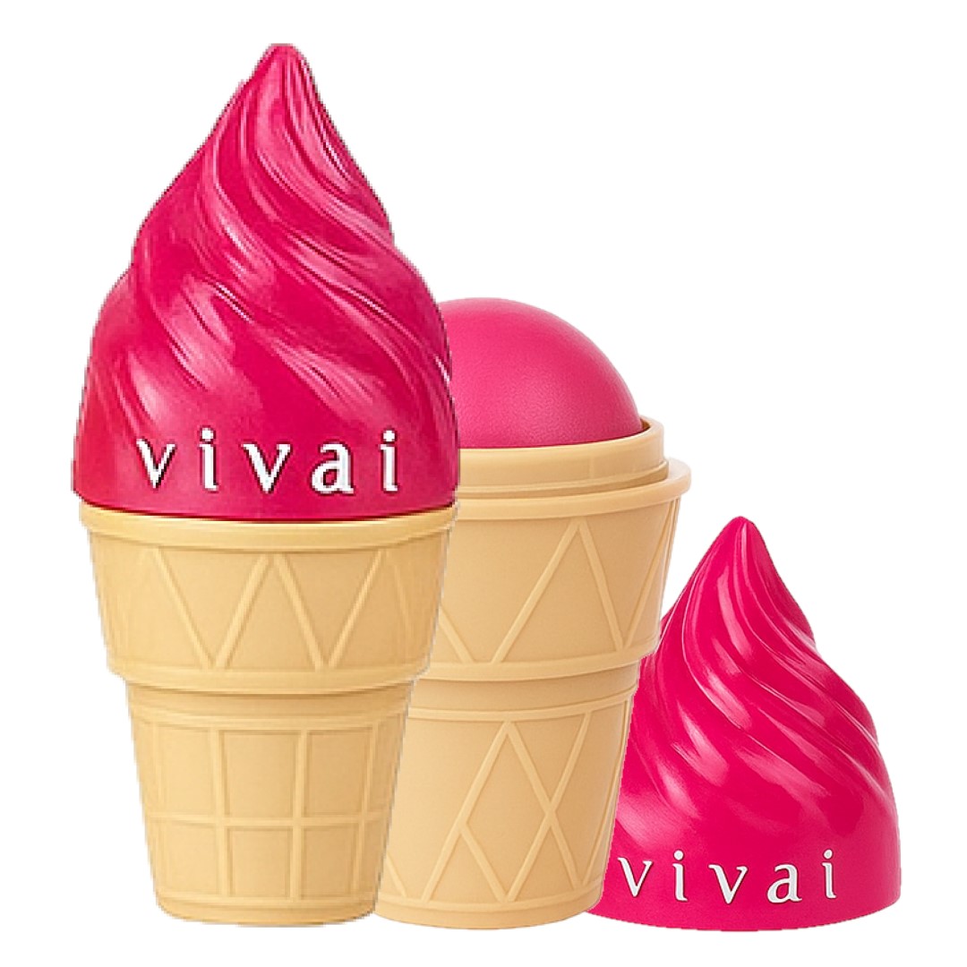 Vivai - Lip Balm Shake Sorvete Hidratante Labial 3343 ( Validade