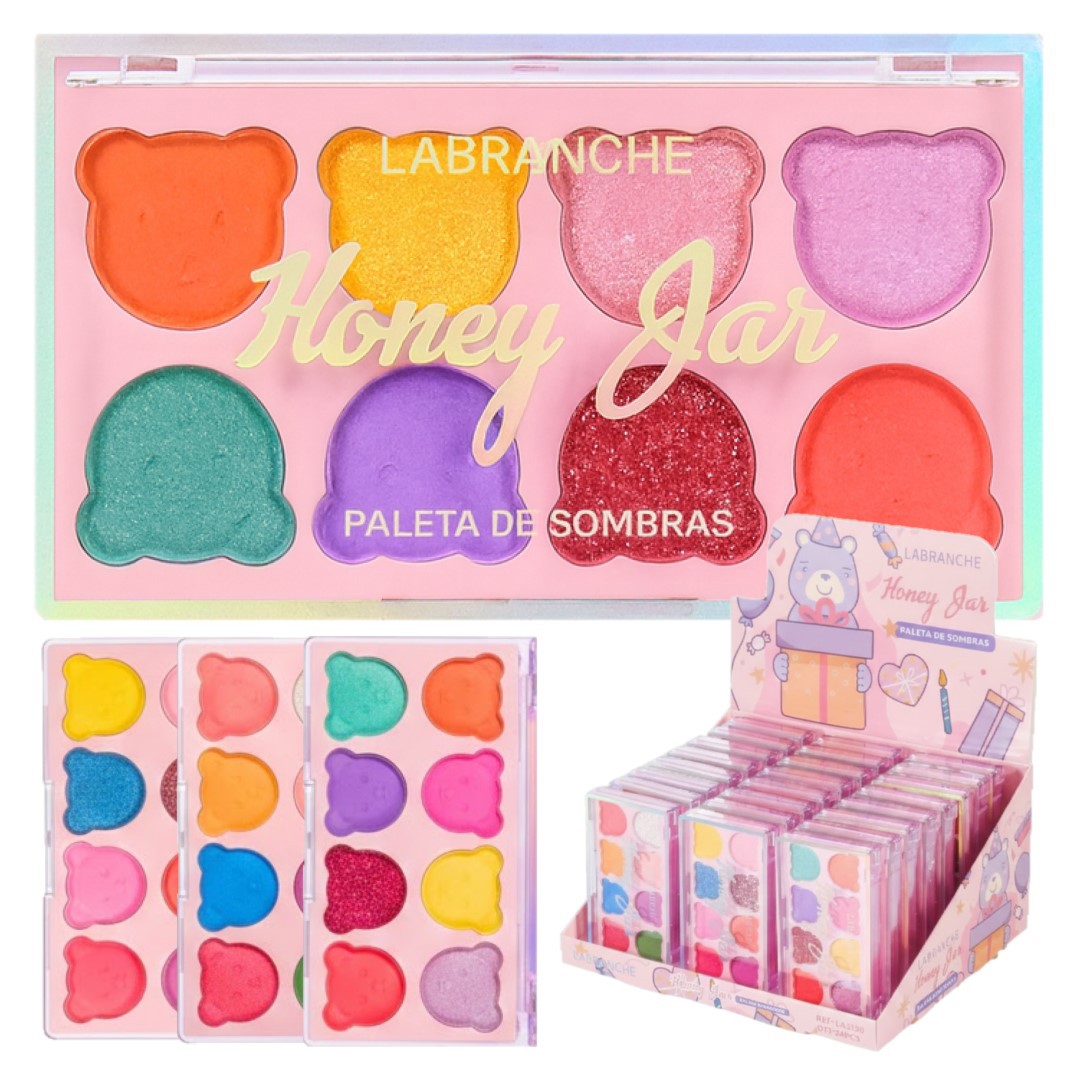 Labranche - Paleta de Sombras Honey Jar LA2150 - 24 Und