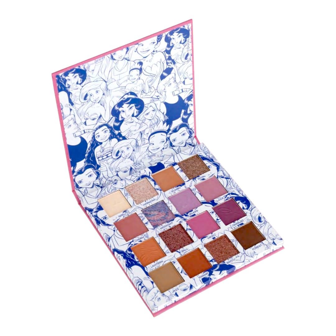 Fenzza - Paleta de Sombras Princesa Cartonada Rosa DIS130