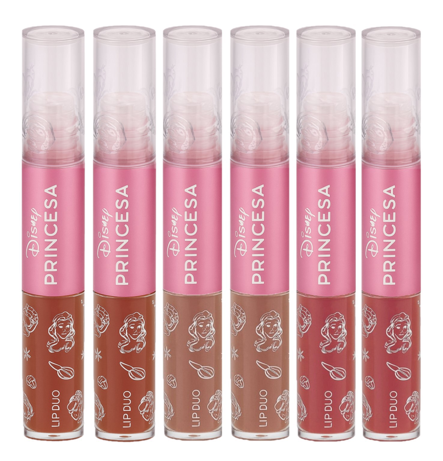 Fenzza - Lip Duo Batom e Gloss DIS114 - 24 Und - Distribuidora JCF