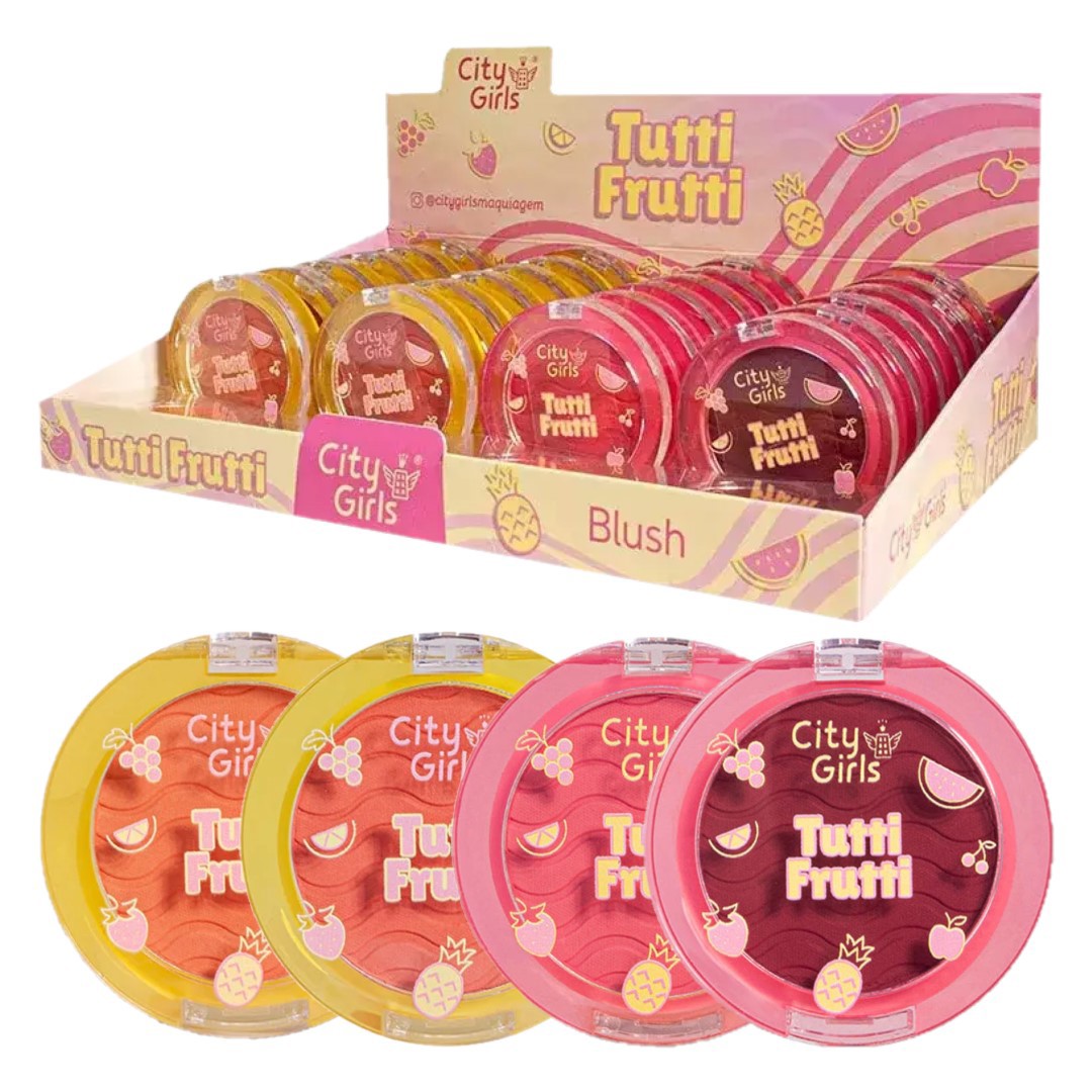 City Girls - Blush Tutti Frutti CG408 - 04 Und - Distribuidora JCF