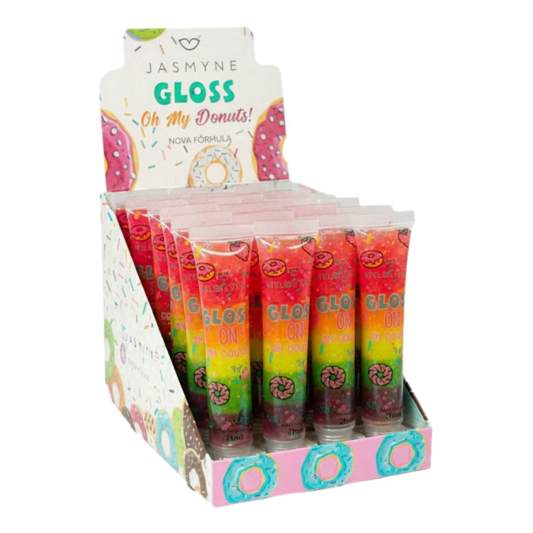 Jasmyne - Gloss Oh My Donuts JS03036 - Distribuidora JCF