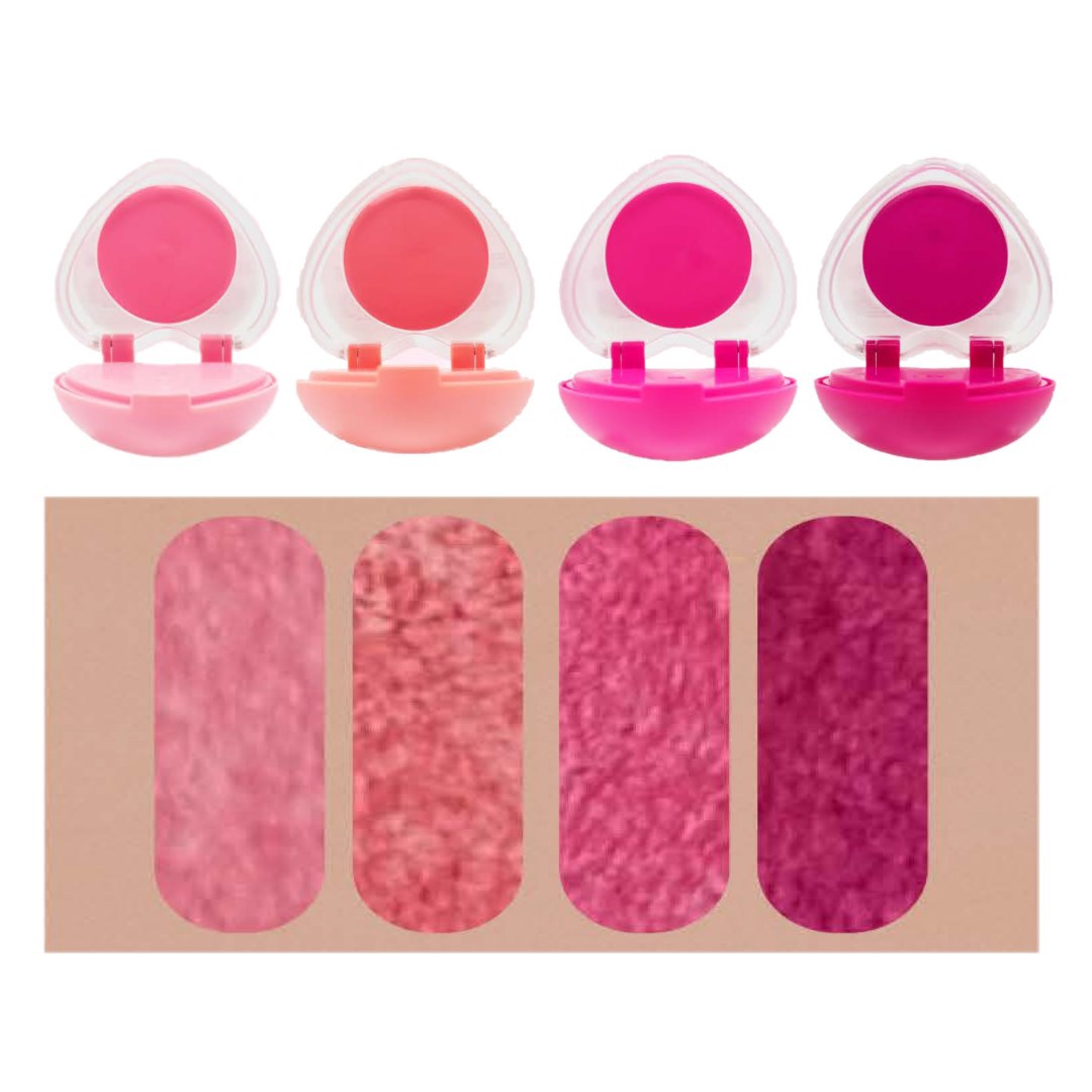 Pink 21 - Blush em Creme c/ Pincel CS6079 - 04 Und - Distribuidora