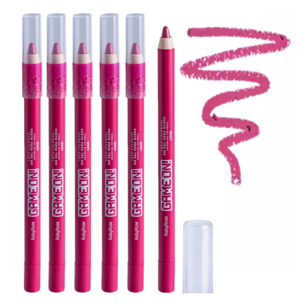 Ruby Rose - Lapis de Olho Game On Load HB24003 - 24 Und