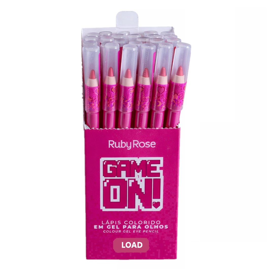 Ruby Rose - Lapis de Olho Game On Load HB24003 - 24 Und