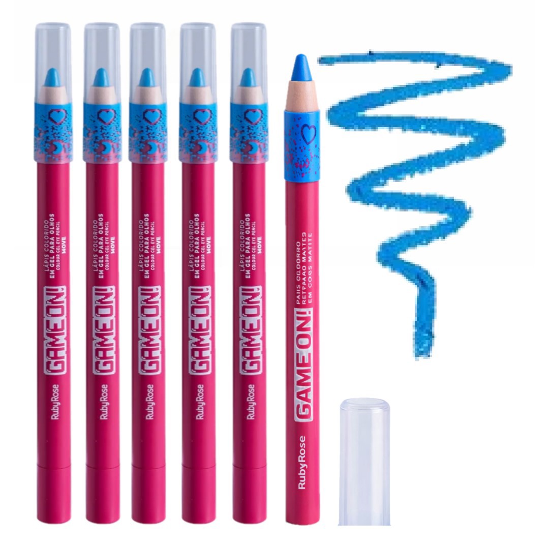Ruby Rose - Lapis de Olho Game On Move HB24001 - 24 Und