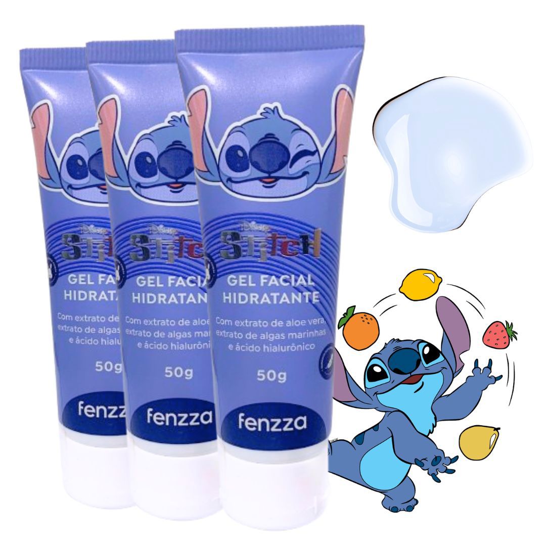 Fenzza - Gel Facial Hidratante Stitch DIS162 - 24 Und ( Validade