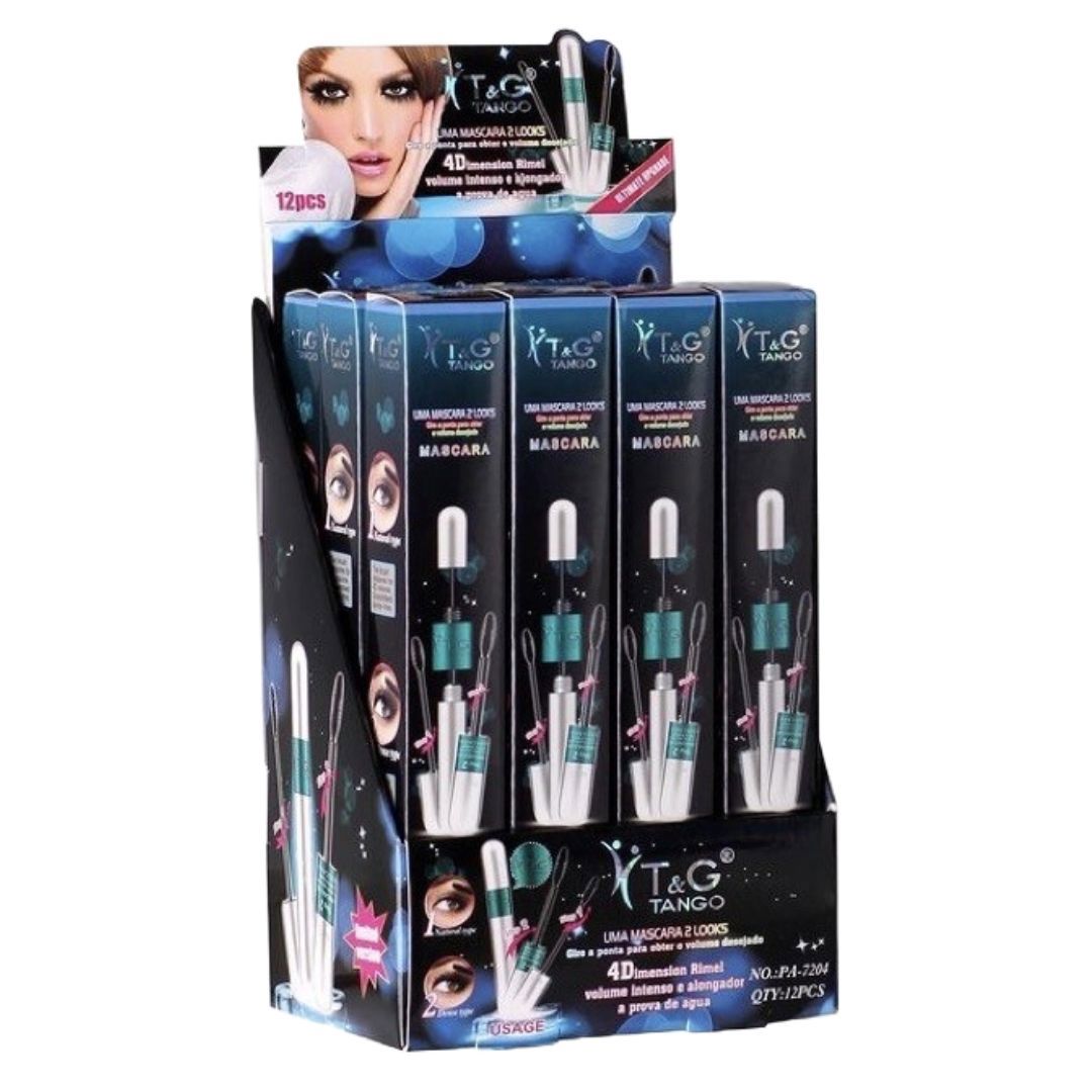 Tango - Mascara de Cilios 4D a Prova Dagua TG7000 - 12 Und