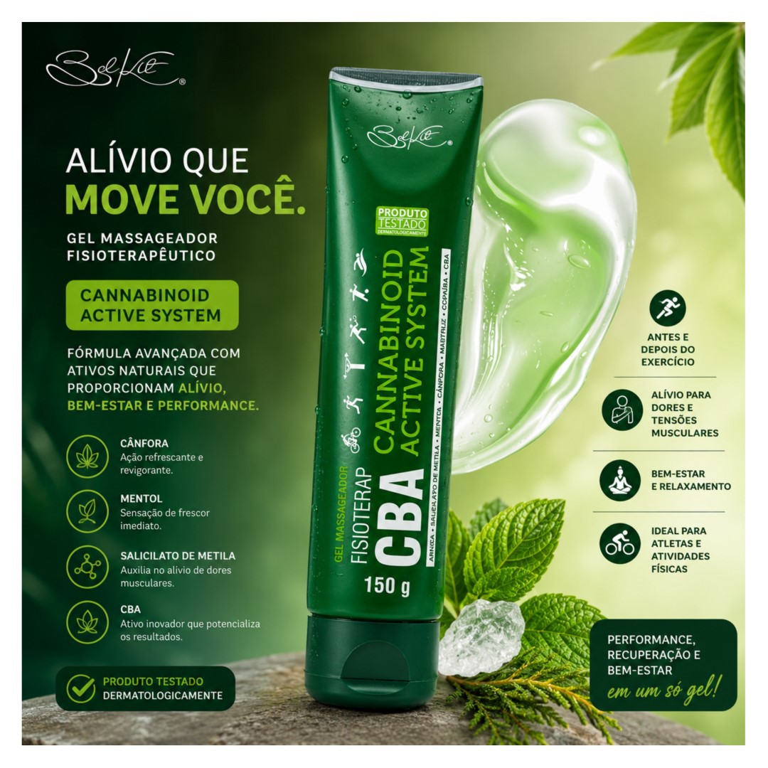 C'BON Treatment Masseur FACIALIST　230g Belkit - Gel Massageador Fisioterap CBA - 06 Und ( Validade: 05
