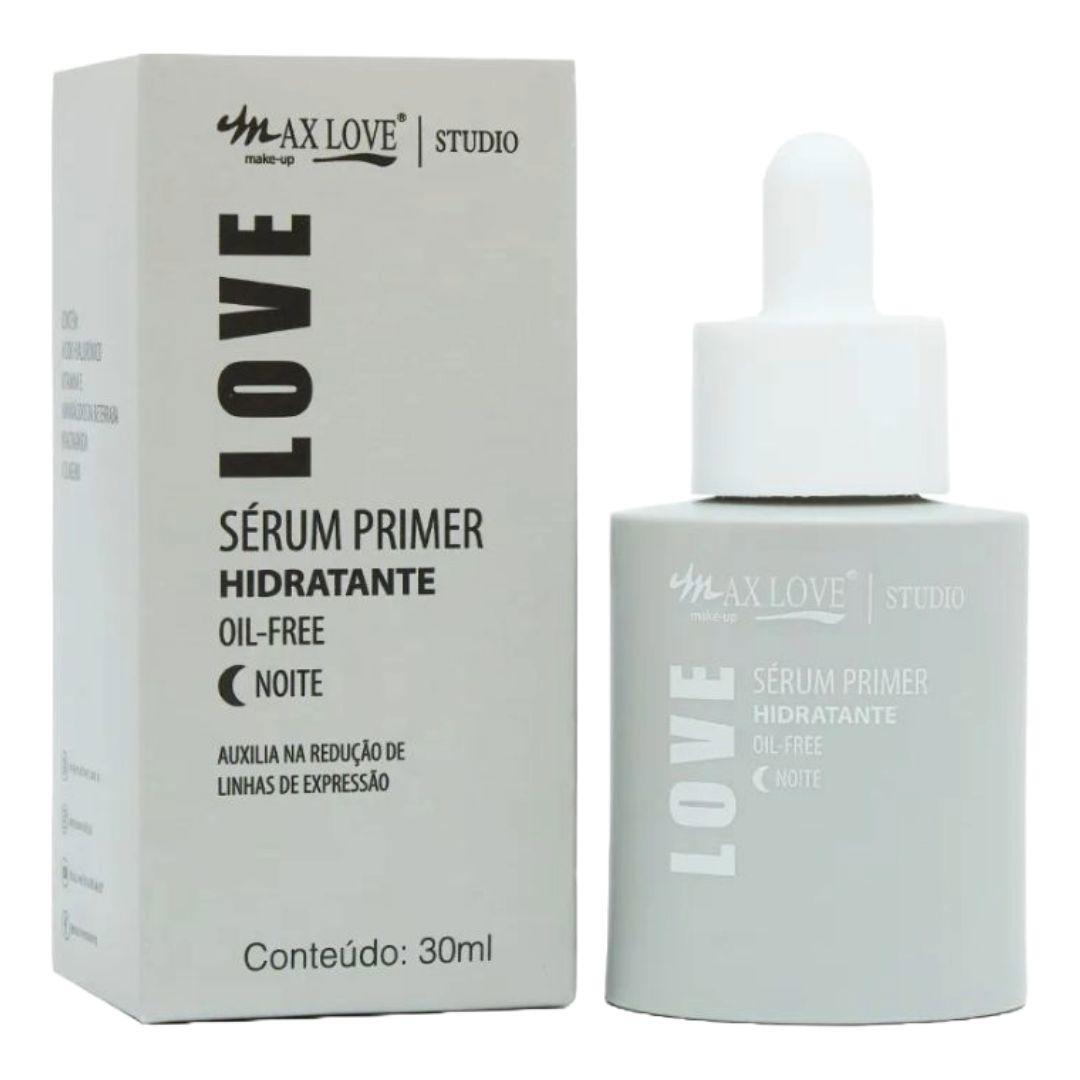 Max Love - Serum Prime Hidratante - 24 Und - Distribuidora JCF